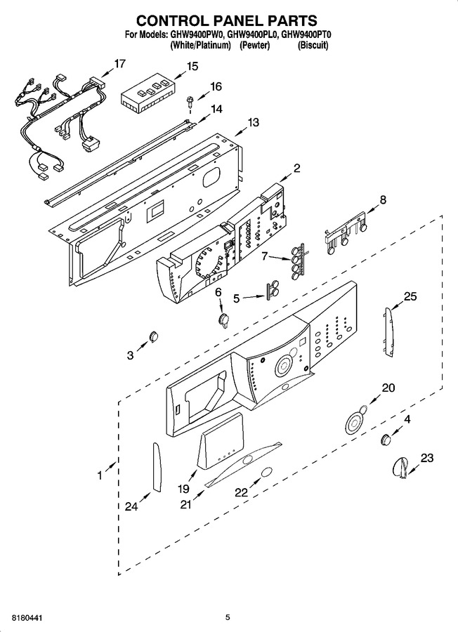Diagram for GHW9400PL0