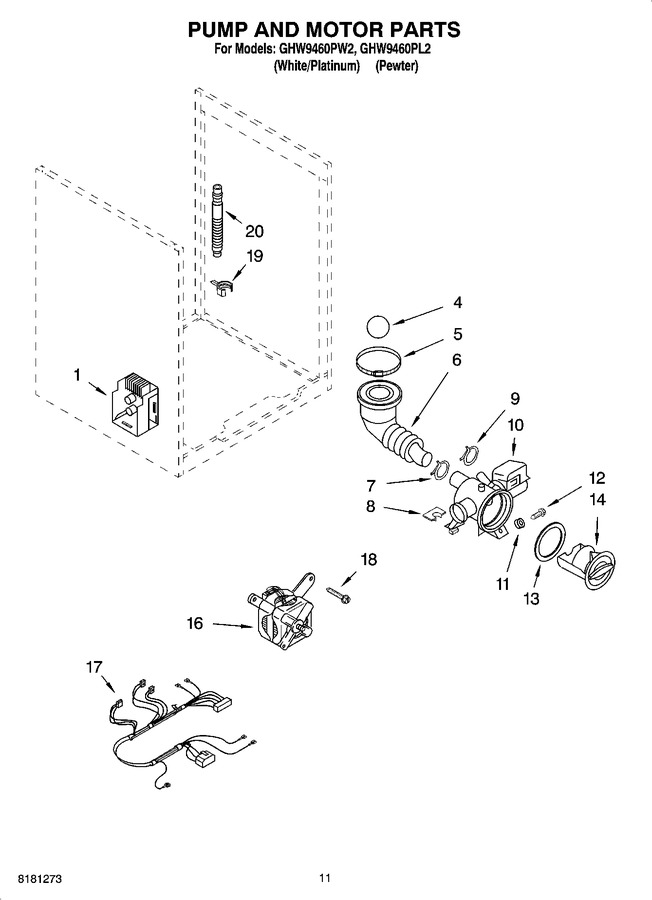 Diagram for GHW9460PW2