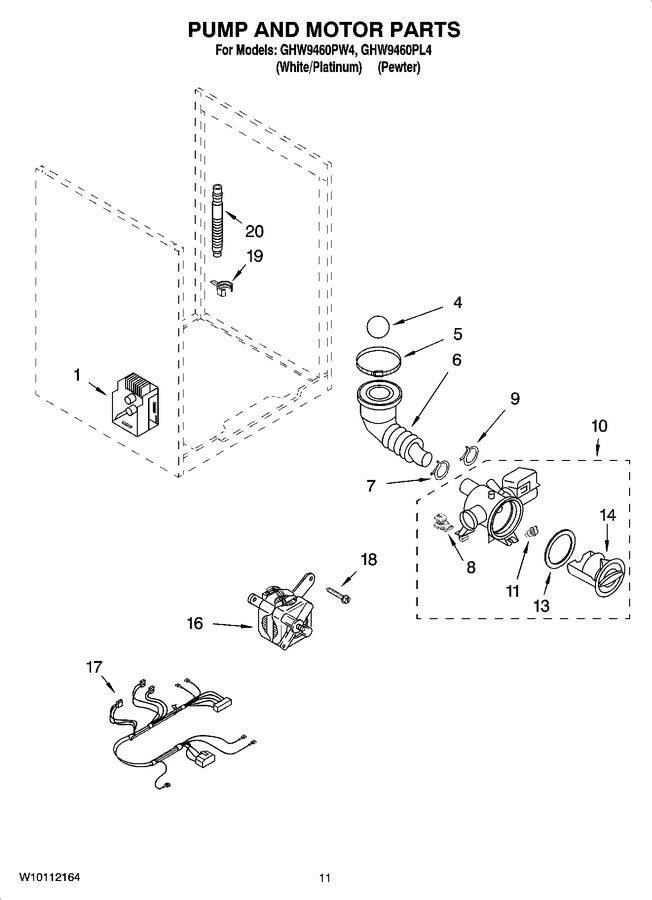 Diagram for GHW9460PL4
