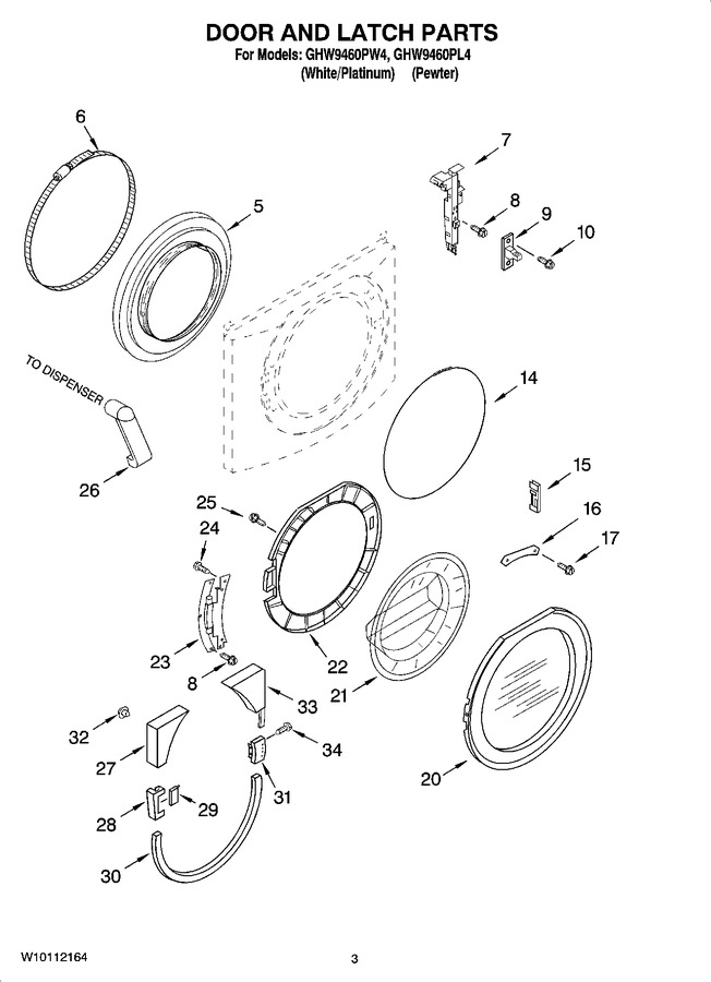 Diagram for GHW9460PW4