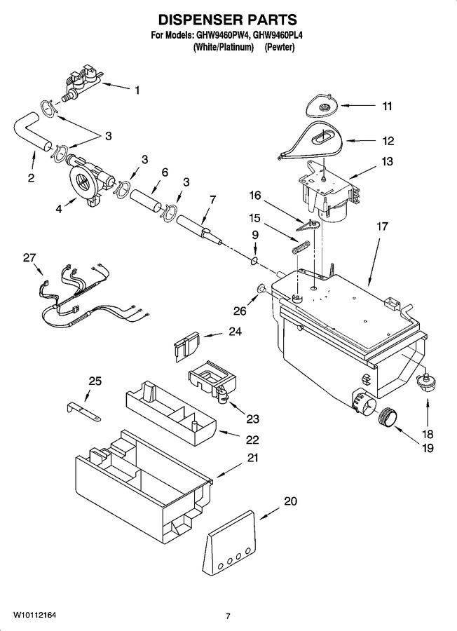 Diagram for GHW9460PW4