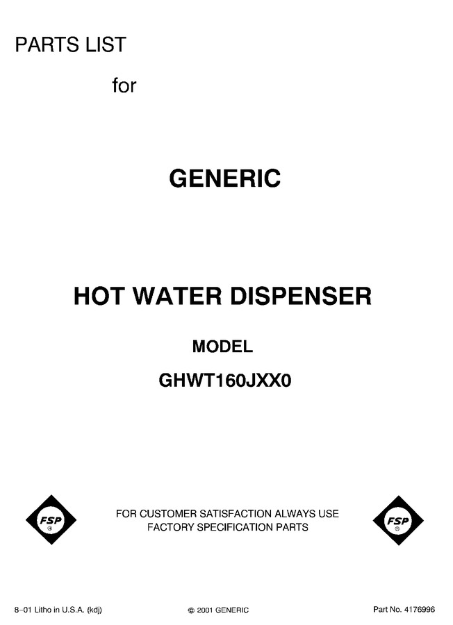 Diagram for GHWT160JXX0