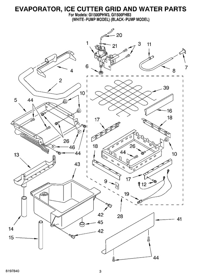 Diagram for GI1500PHW3