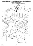 Diagram for 02 - Evaporator Ice Cutter Grid And Water Parts