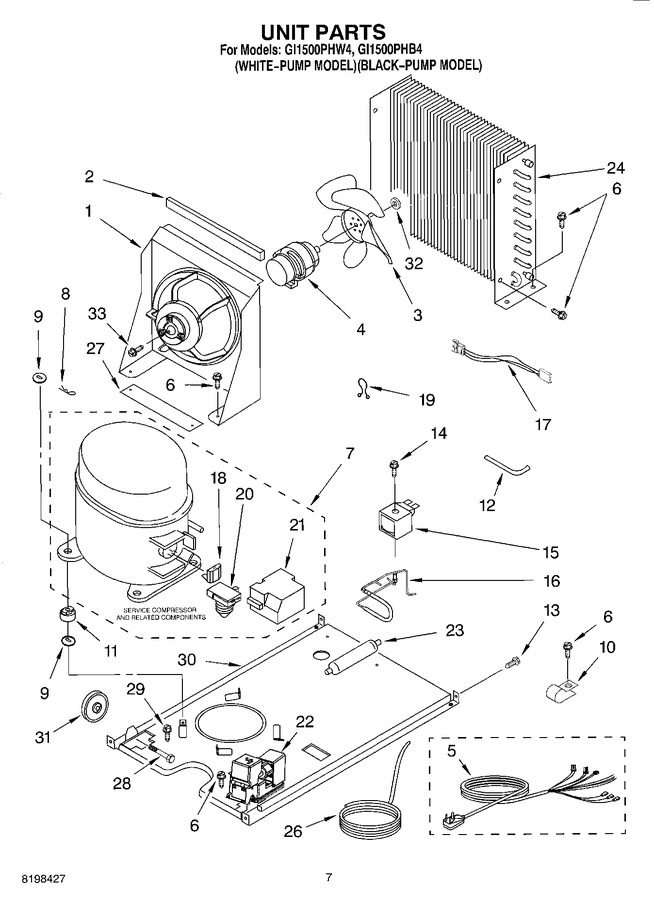 Diagram for GI1500PHW4