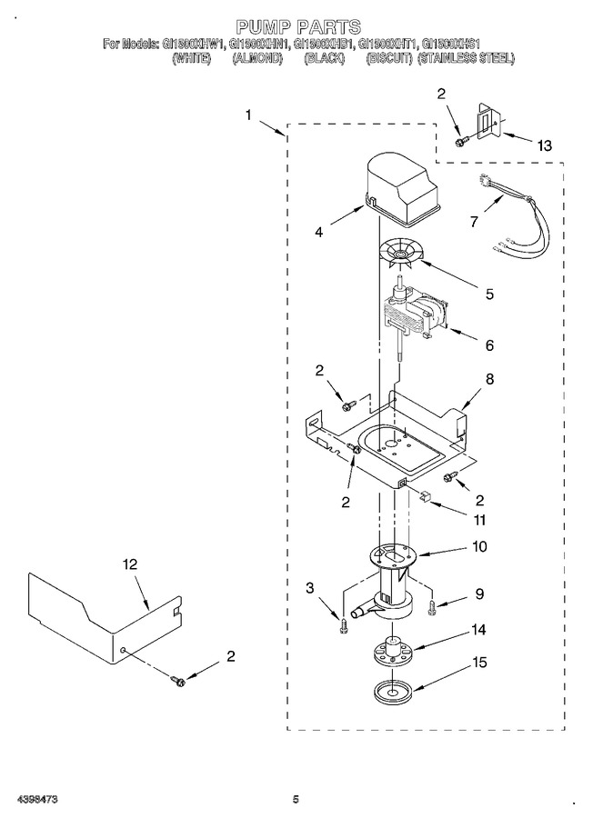 Diagram for GI1500XHT1