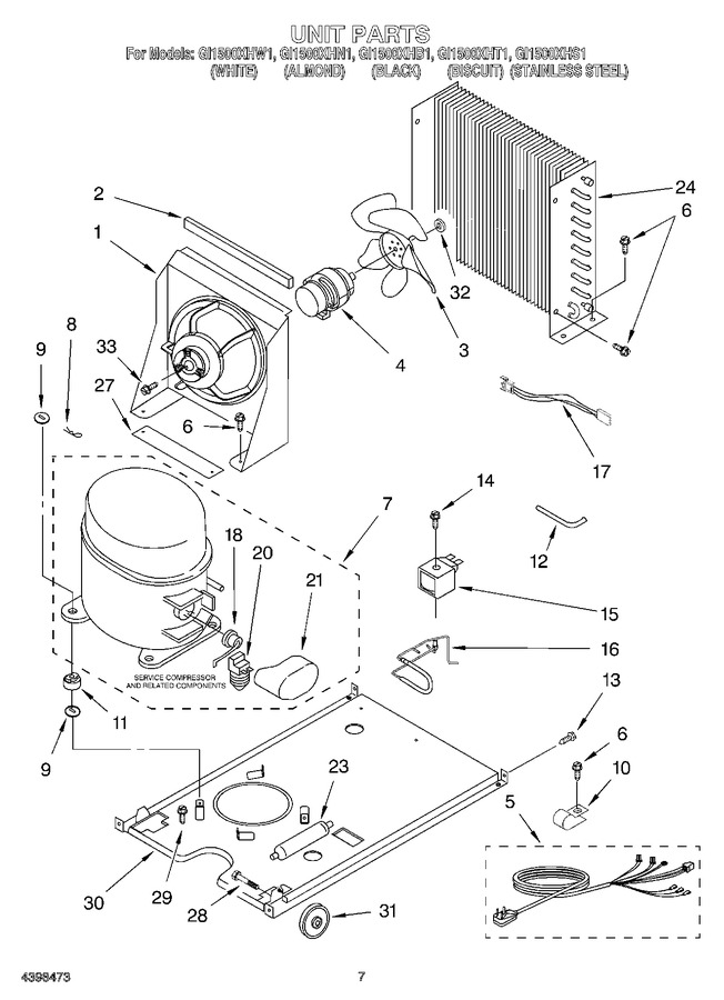 Diagram for GI1500XHT1
