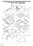 Diagram for 02 - Evaporator Ice Cutter Grid And Water Parts \fs22 ,