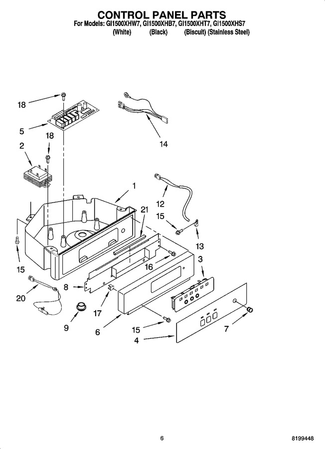 Diagram for GI1500XHS7