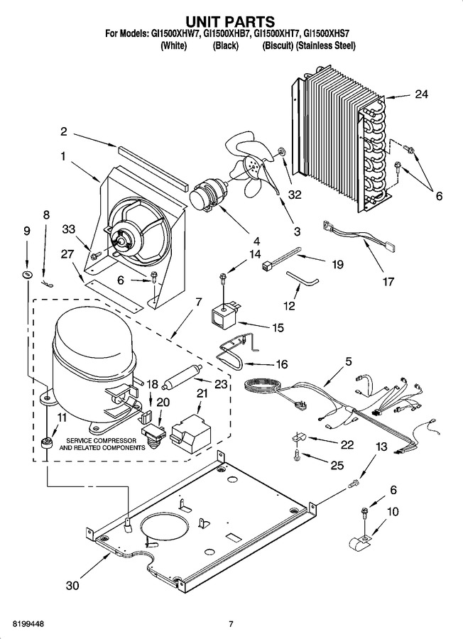 Diagram for GI1500XHB7