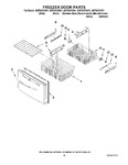 Diagram for 09 - Freezer Door Parts