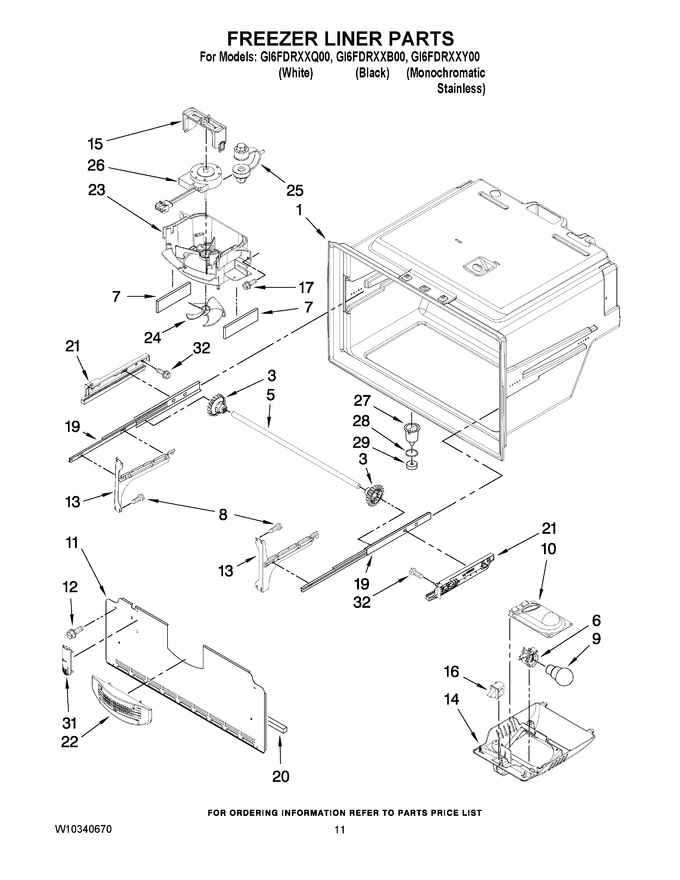 Diagram for GI6FDRXXY00