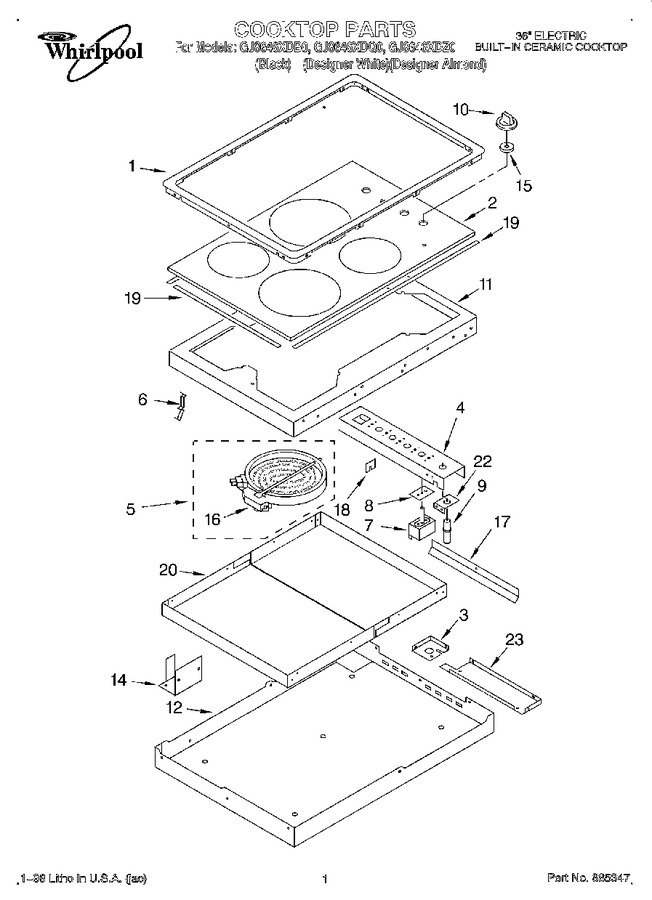Diagram for GJ8646XDZ0