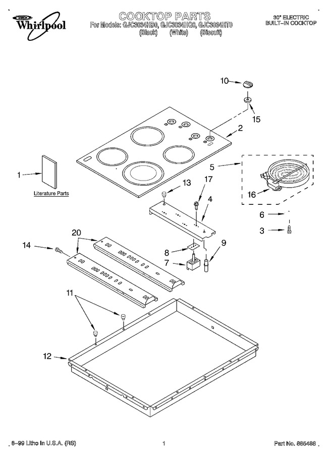 Diagram for GJC3034HQ0