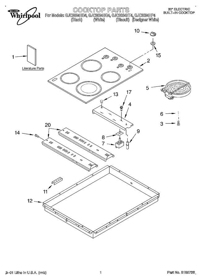 Diagram for GJC3034HT4