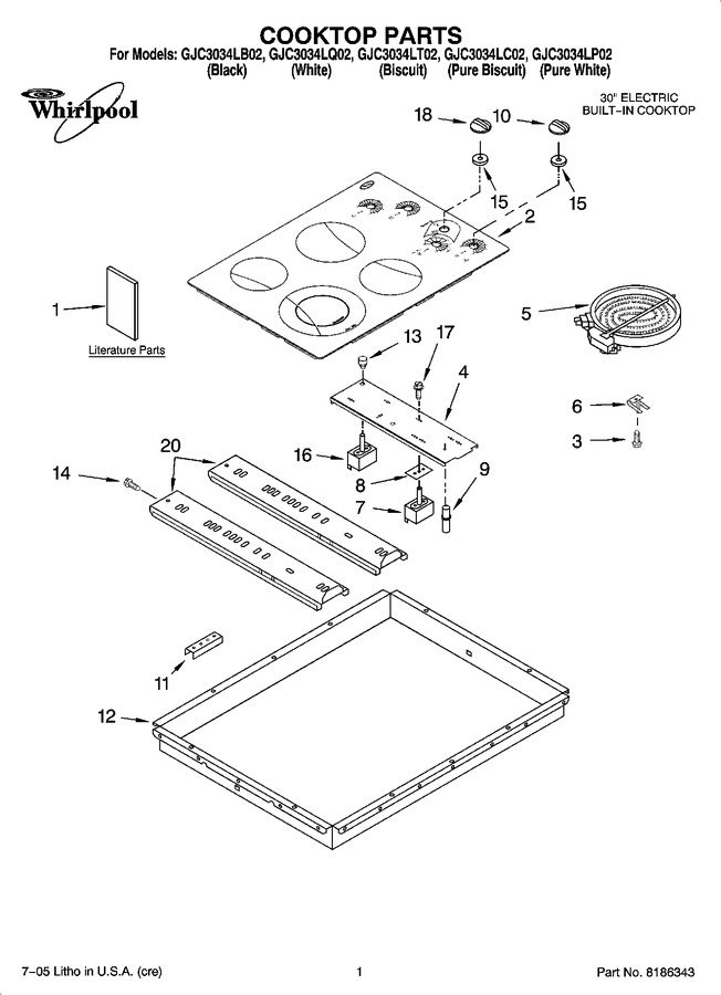 Diagram for GJC3034LP02