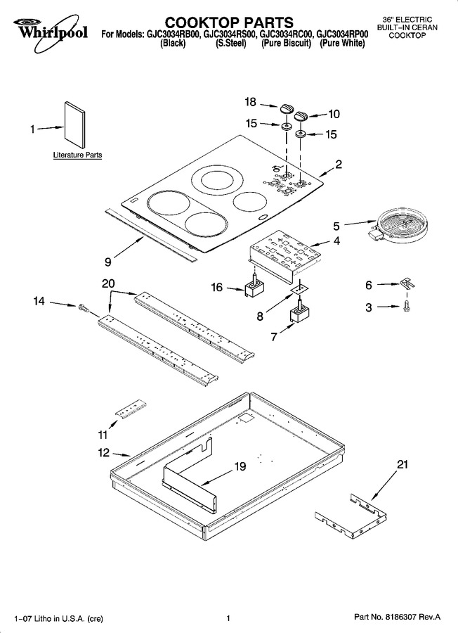 Diagram for GJC3034RP00