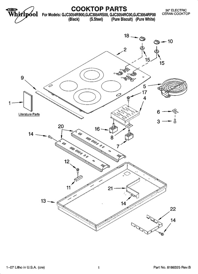 Diagram for GJC3054RS00