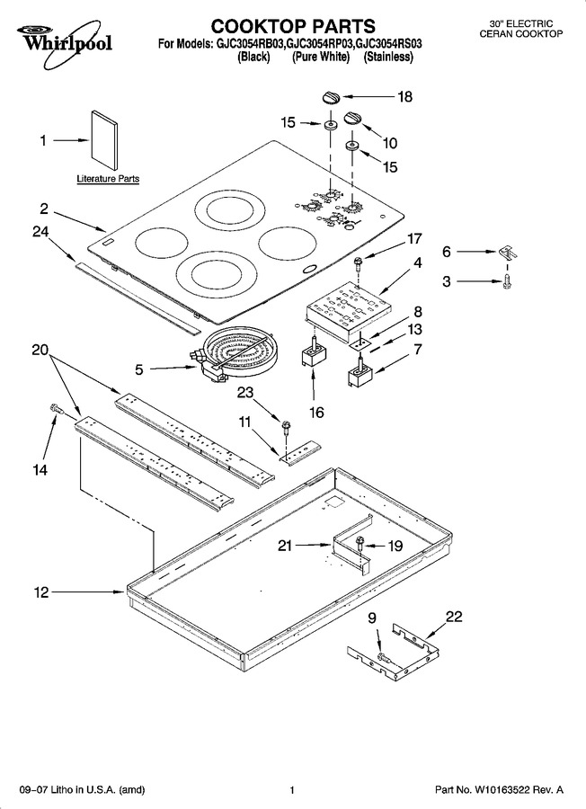 Diagram for GJC3054RP03
