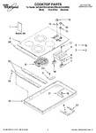 Diagram for 01 - Cooktop Parts, Optional Parts