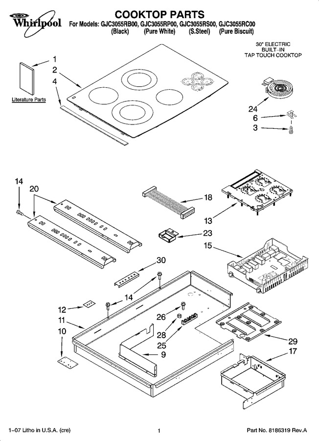 Diagram for GJC3055RB00