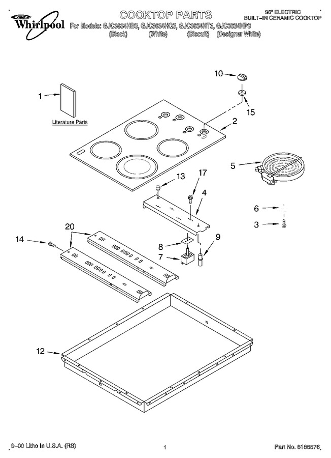 Diagram for GJC3634HB3