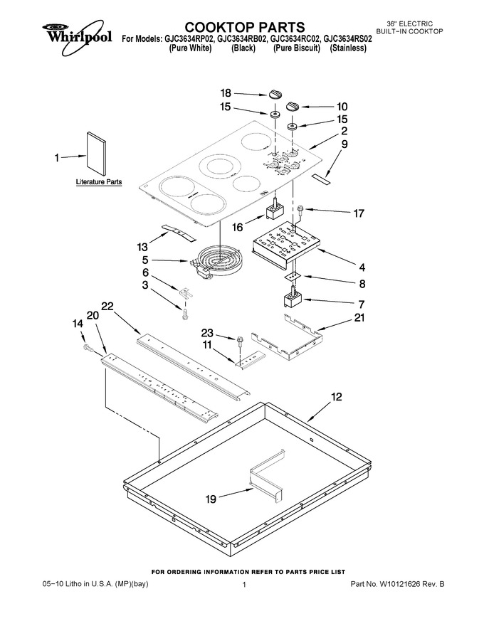 Diagram for GJC3634RB02