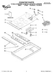 Diagram for 01 - Cooktop Parts, Optional Parts