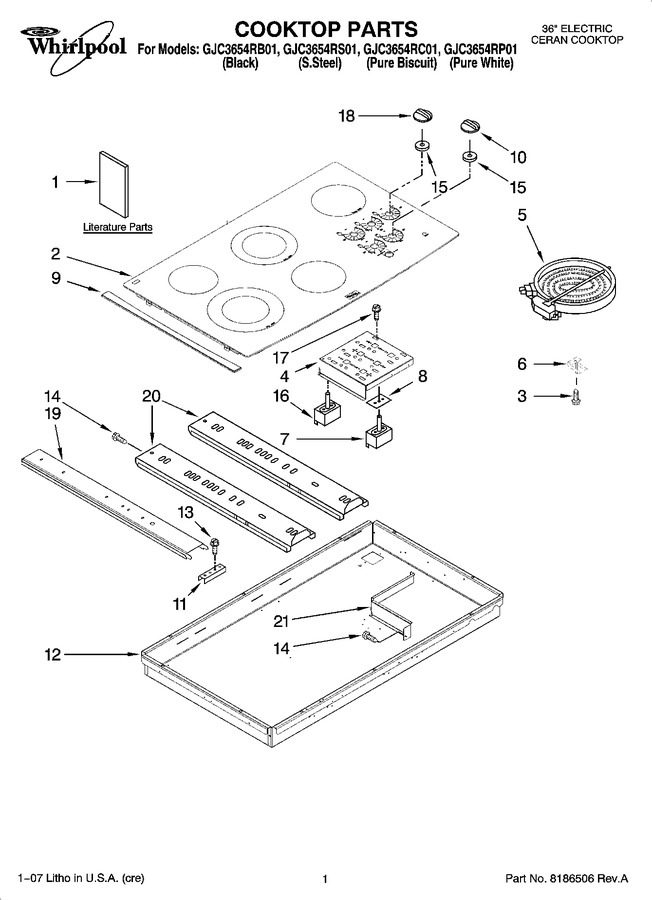 Diagram for GJC3654RS01
