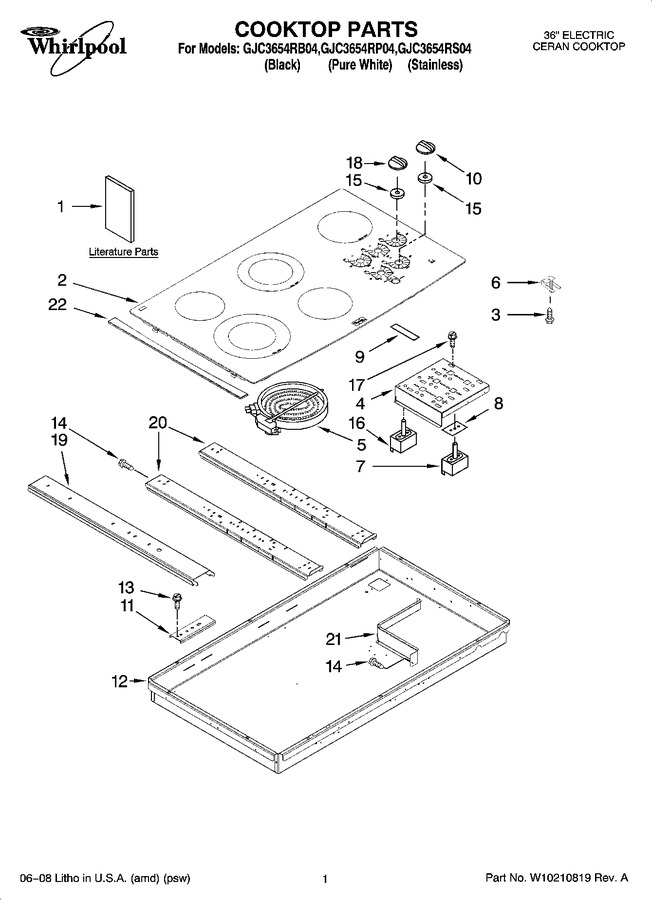 Diagram for GJC3654RP04