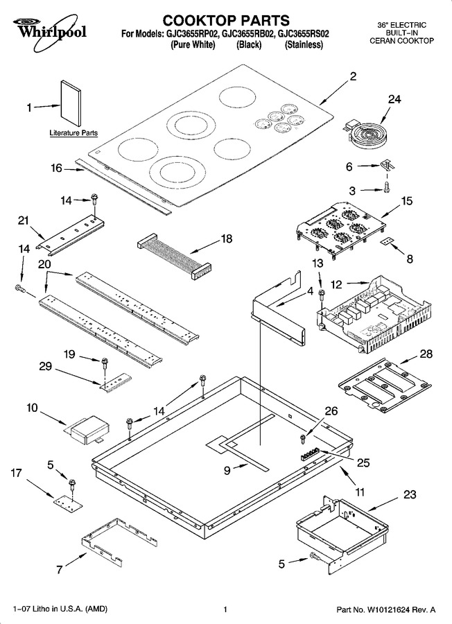 Diagram for GJC3655RP02