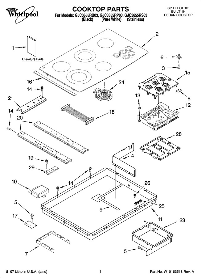Diagram for GJC3655RB03