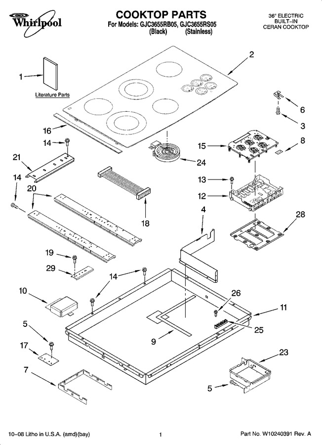 Diagram for GJC3655RB05