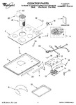 Diagram for 01 - Cooktop Parts