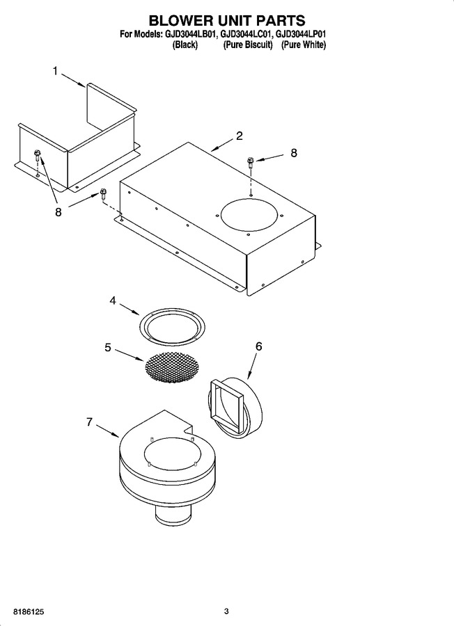 Diagram for GJD3044LB01