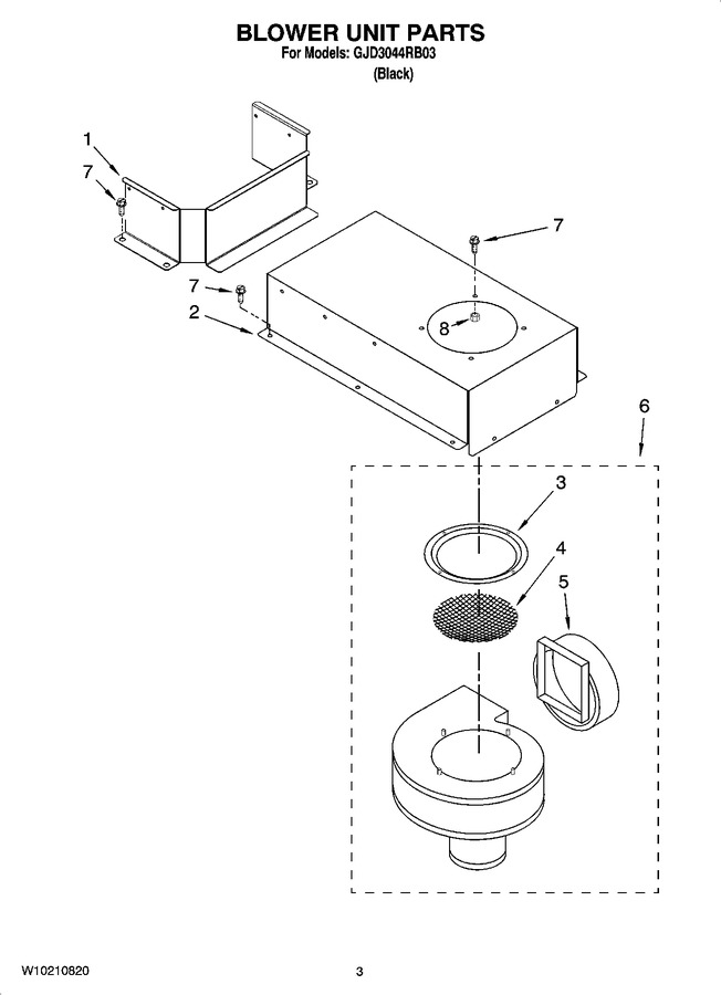 Diagram for GJD3044RB03