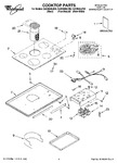 Diagram for 01 - Cooktop Parts