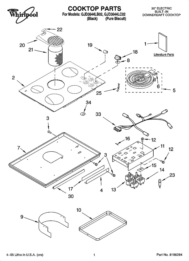Diagram for GJD3644LB02