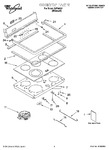 Diagram for 01 - Cooktop Parts