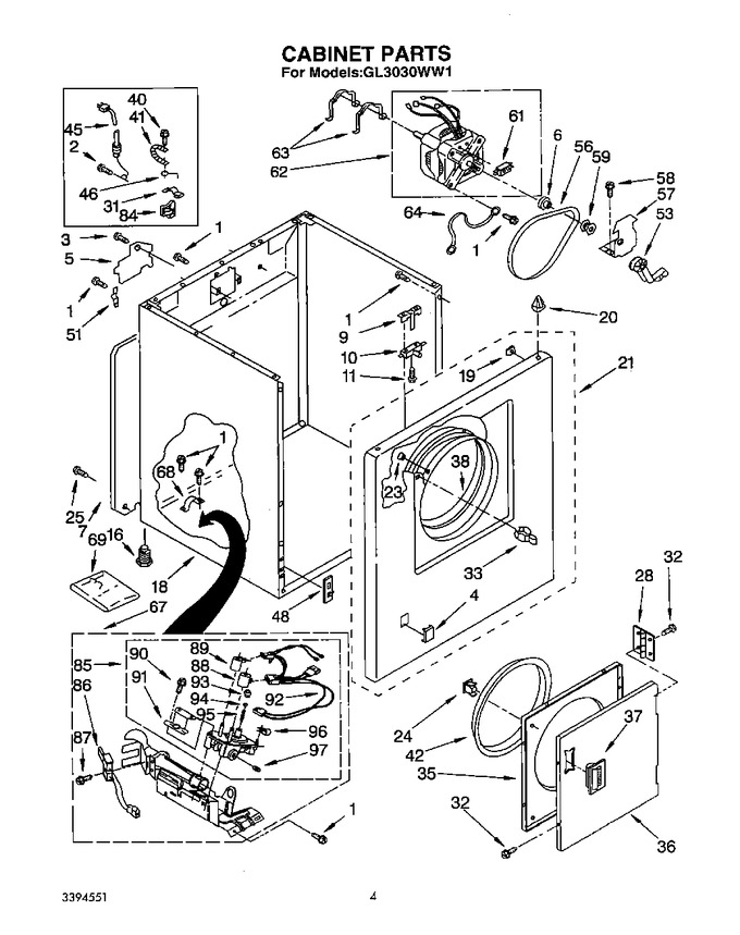 Diagram for GL3030WW1