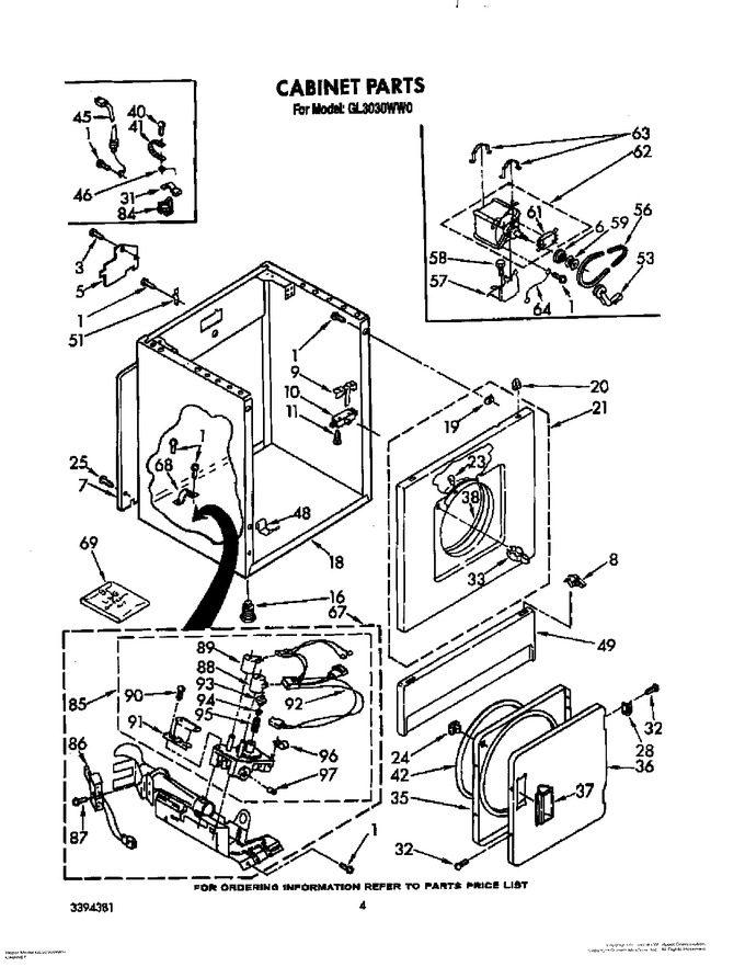 Diagram for GL3030WW0