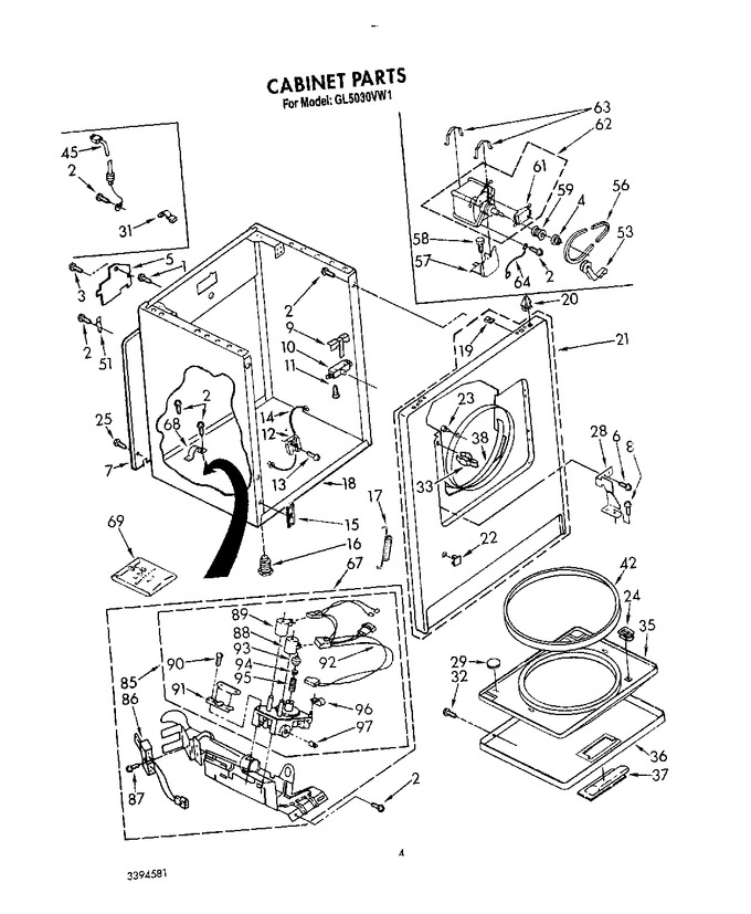 Diagram for GL5030VW1