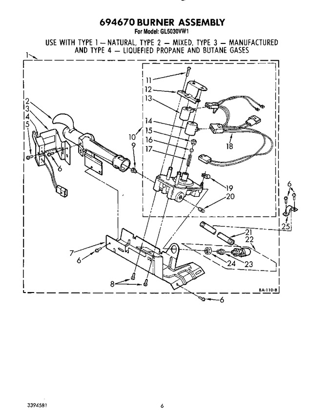 Diagram for GL5030VW1