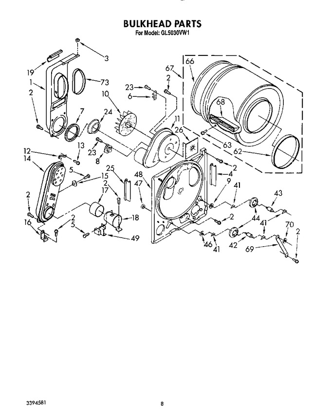 Diagram for GL5030VW1