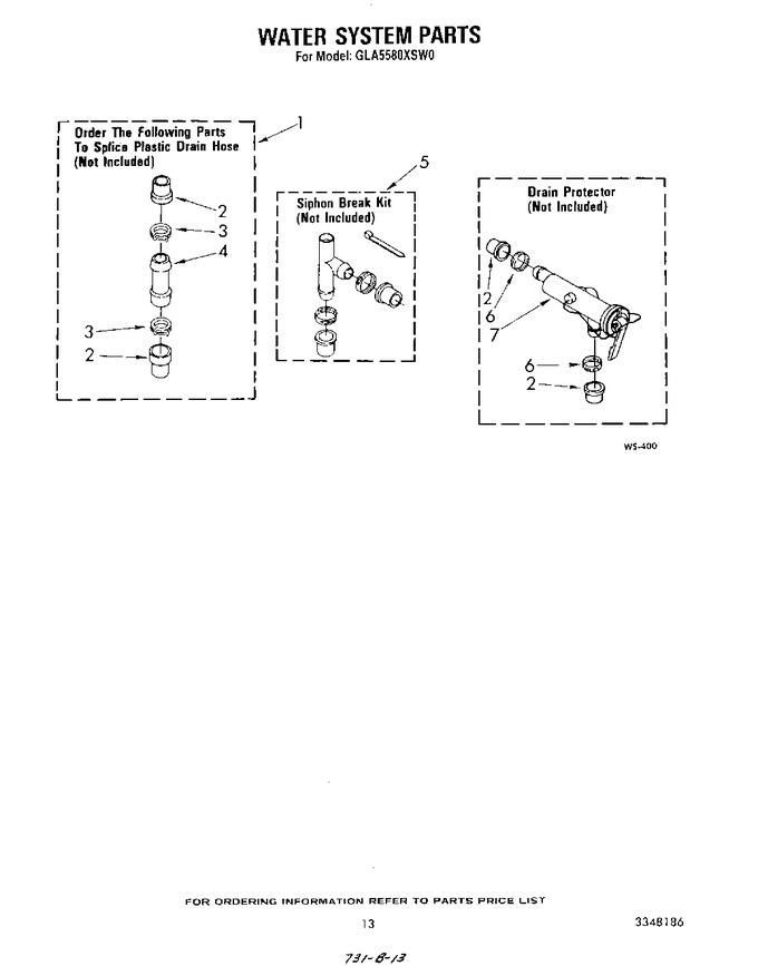 Diagram for GLA5580XSF0