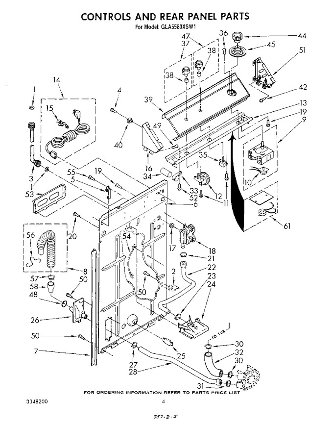Diagram for GLA5580XSW1