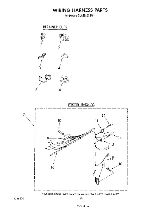Diagram for GLA5580XSW1