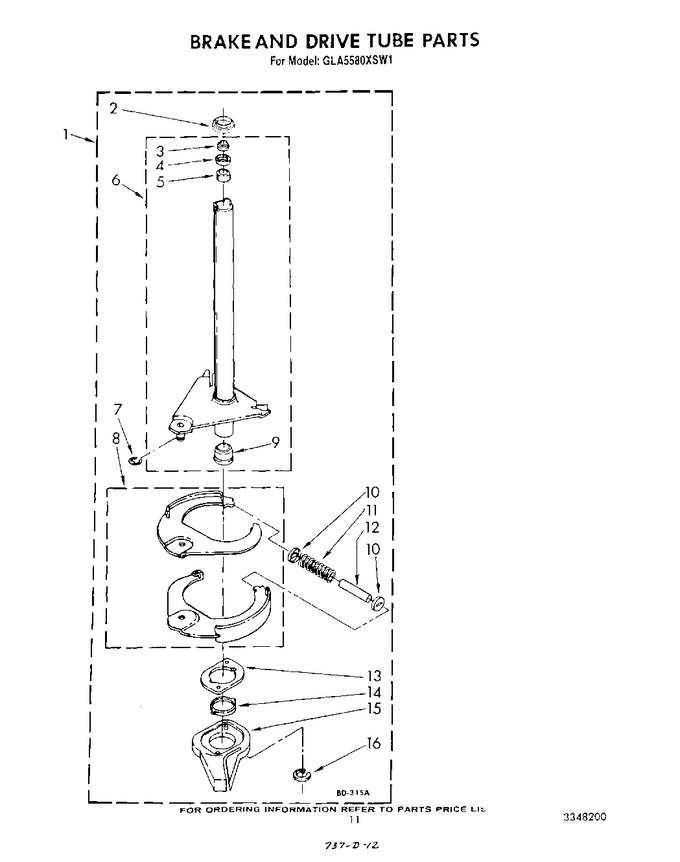 Diagram for GLA5580XSW1