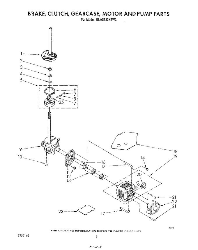 Diagram for GLA5580XSF3