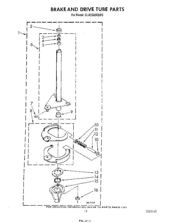 Diagram for GLA5580XSM3